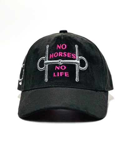 No Horses No Life pink.